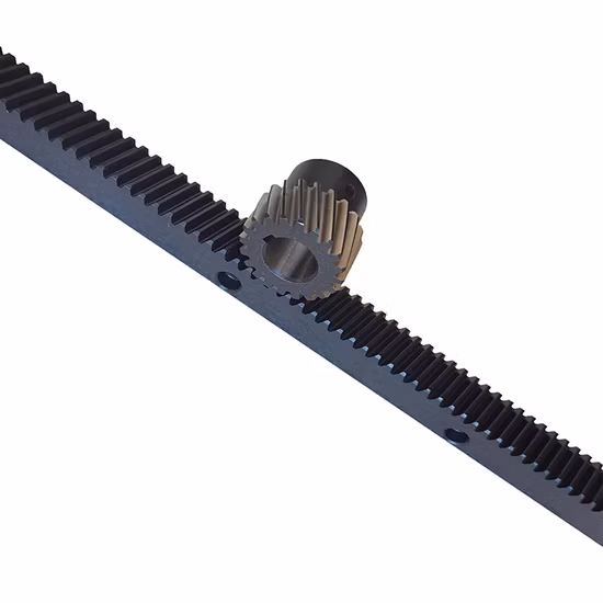 Cremallera y piñón de acero para enrutador CNC