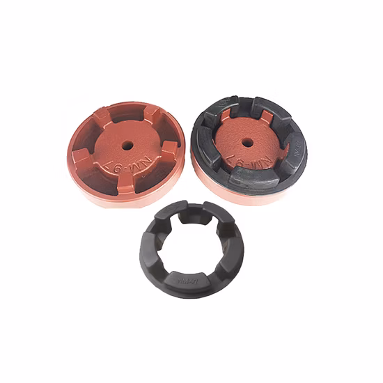 Acoplamiento de goma torsional HRC del eje elástico/flexible del motor de la bomba Nm148