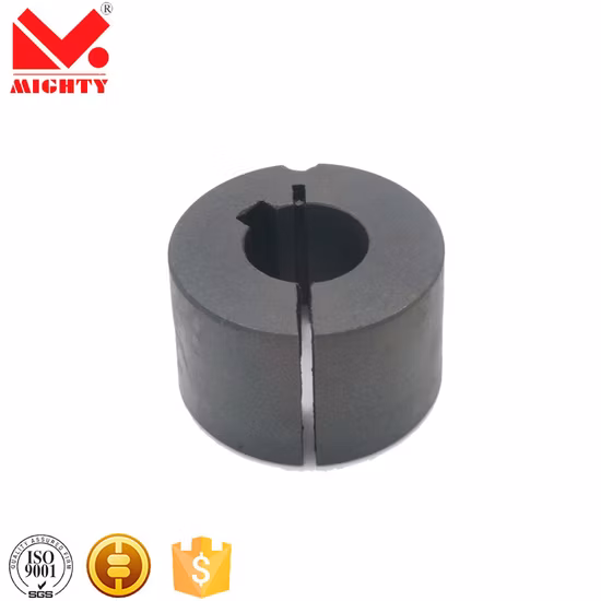 Buje cónico de hierro fundido Mighty 1008 a 4040 Bujes divididos Bujes Qd con cubos para polea V Blet